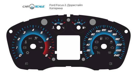 FORD FOCUS 2 DOREST 08