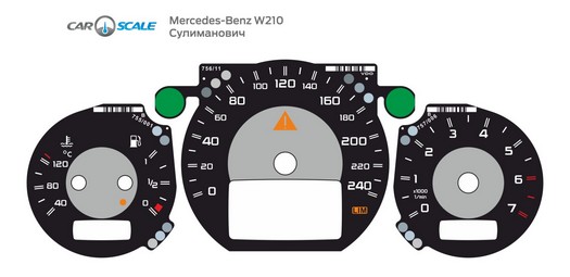 MERCEDES BENZ W210 12