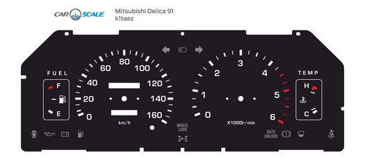 MITSUBISHI DELICA 91 01