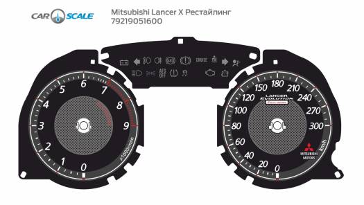 MITSUBISHI LANCER 10 REST 25