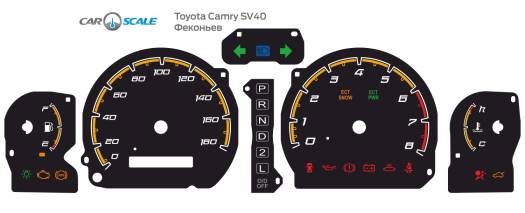 TOYOTA CAMRY SV40 09