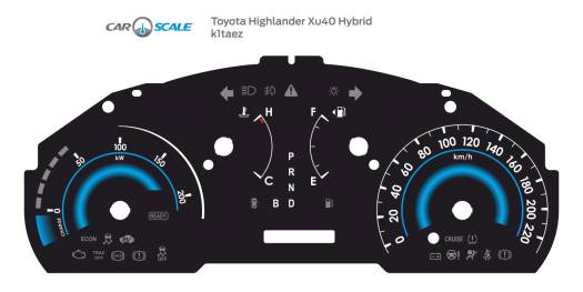 TOYOTA HIGHLANDER XU40 HYBRID 01