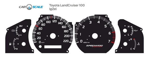 TOYOTA LAND CRUISER 100 06