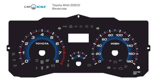 TOYOTA WISH ZDE20 12